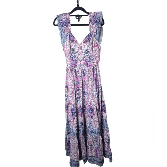 navy dress blues mini medals Pink Floral Print Short Sleeve Belted Wrap Midi Dress – AX Paris